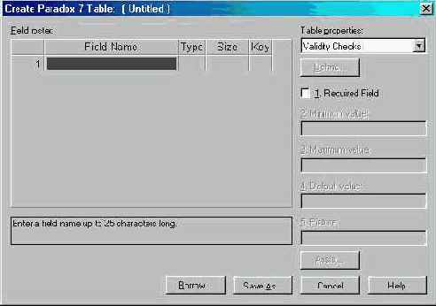  Database Desktop